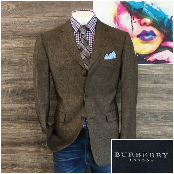 Burberry Nordstrom blazer suit coat Kensington 44R